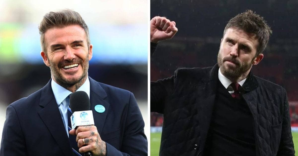 David Beckham Praises Carrick: United's Winning Formula