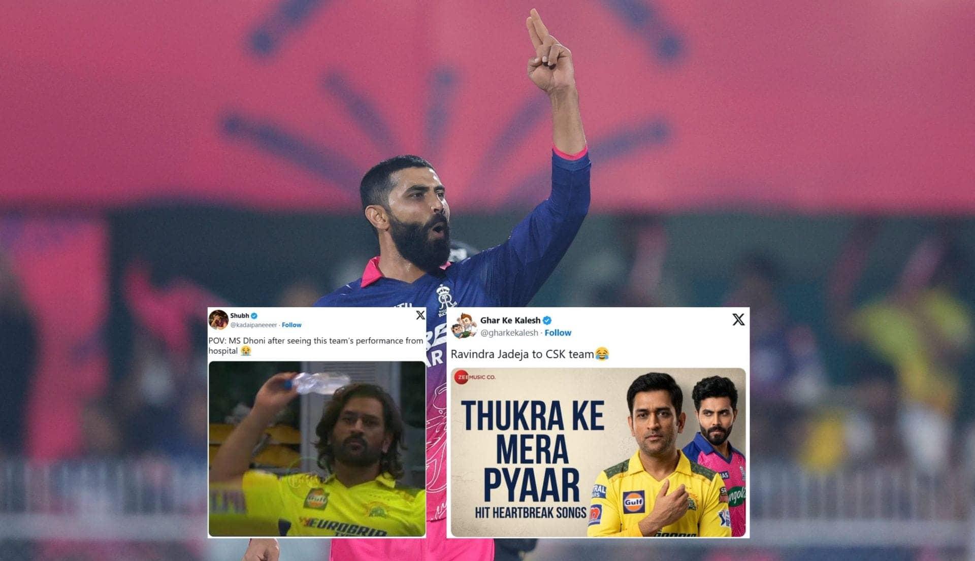 Jaddu's Epic Revenge: Memes Fly After CSK's 127 Collapse