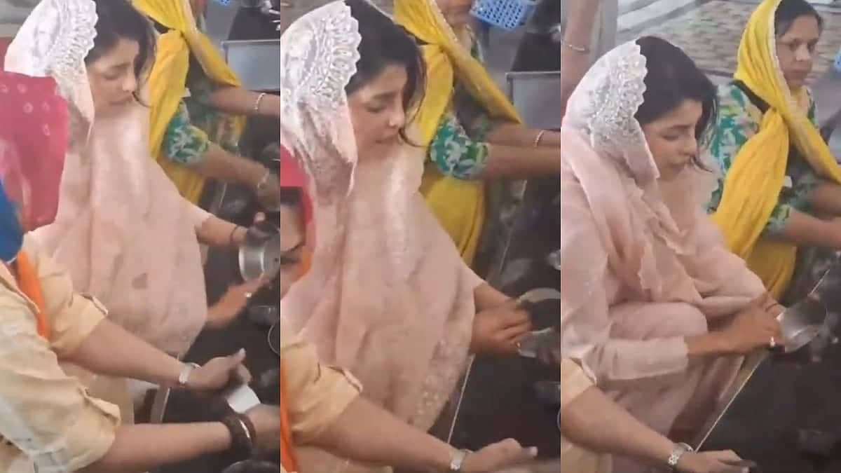 Priyanka Chopra's Desi Spirit Shines at Golden Temple