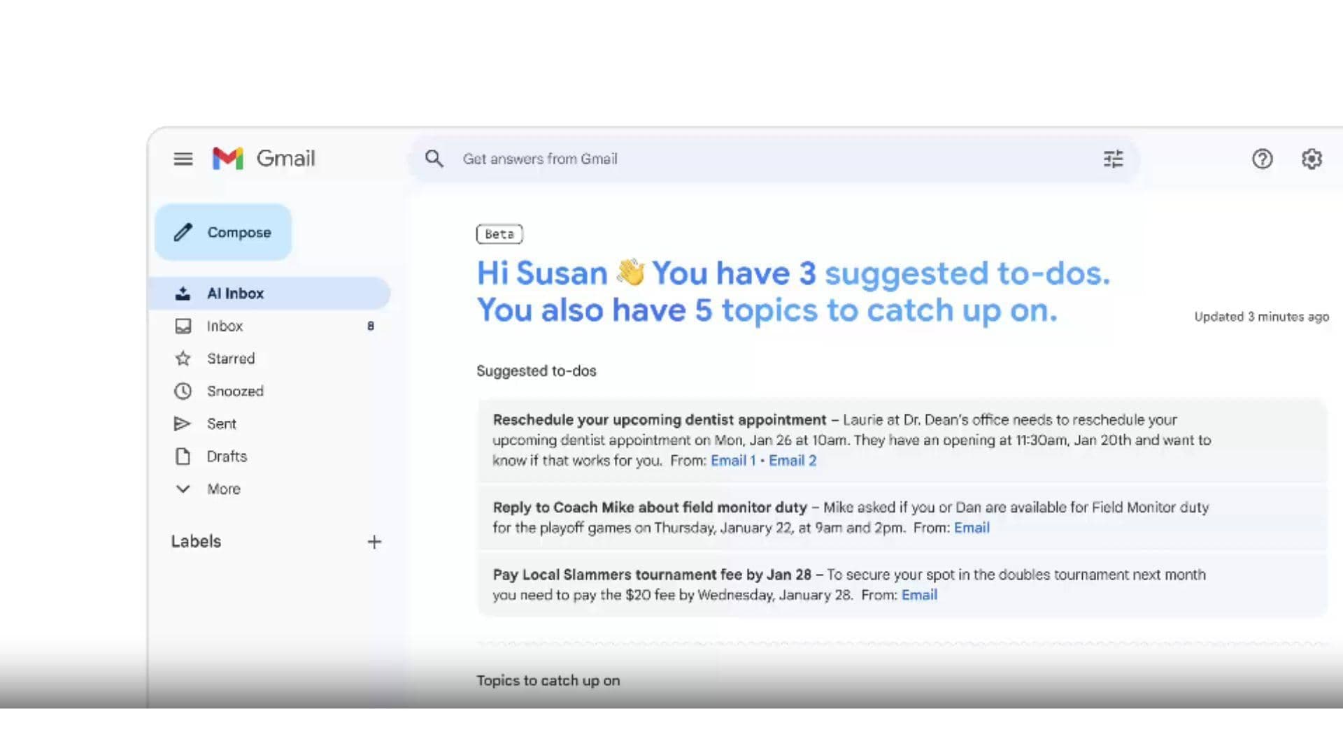 Google's AI Inbox: The Ultimate Gmail Upgrade, Folks!