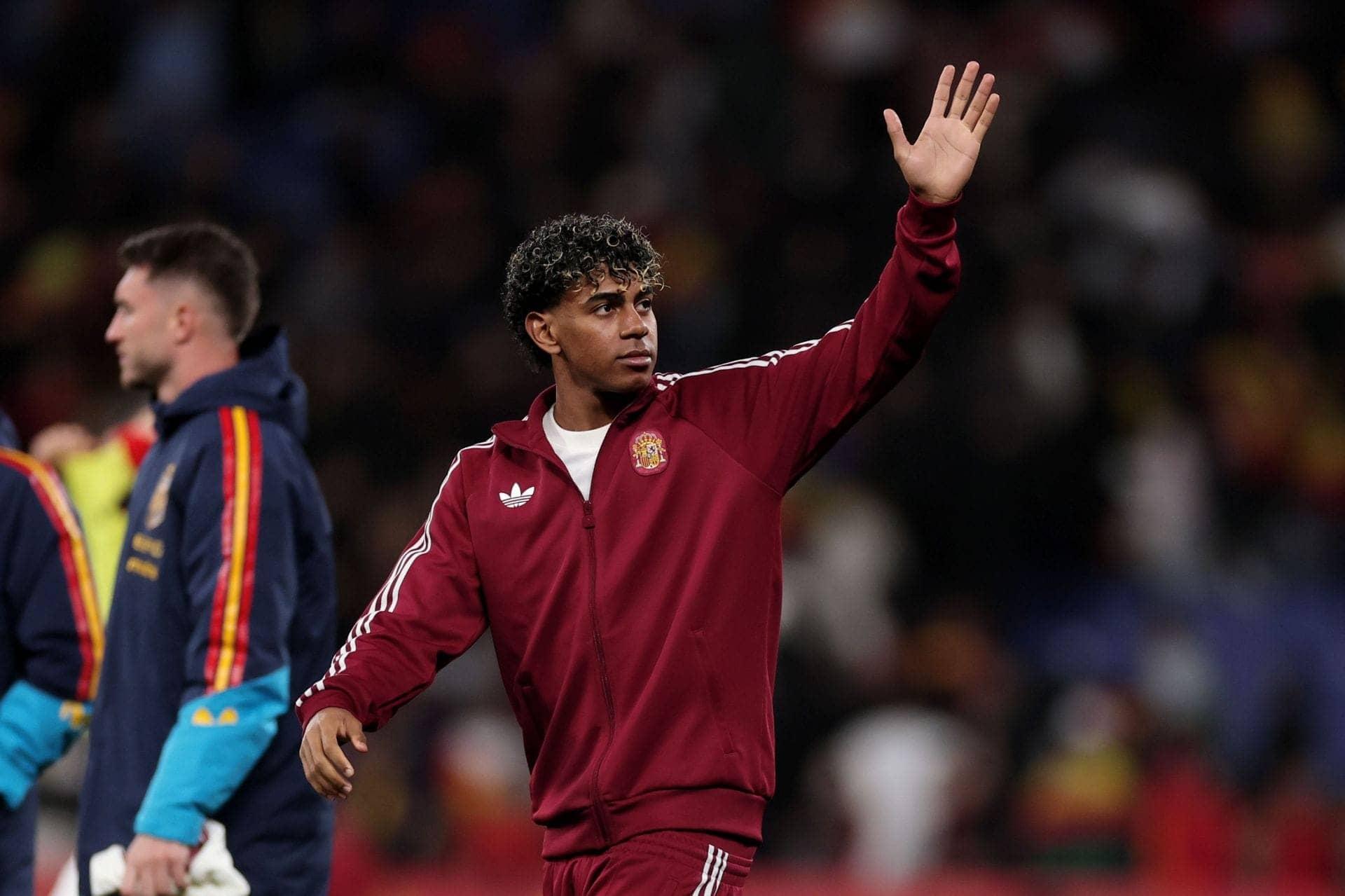 Lamine Yamal calls for respect after fans' antics in Egypt draw