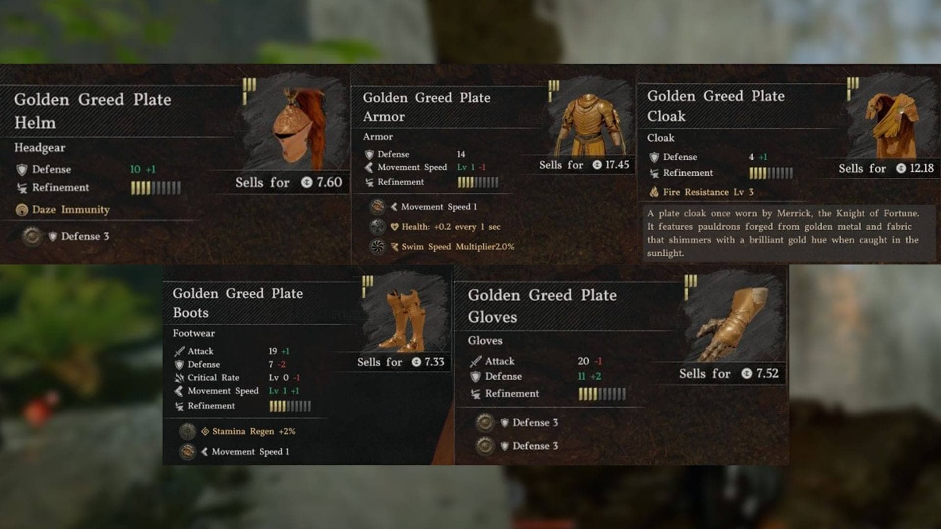 Golden Greed Armor Set Kaise Paaen Crimson Desert Mein?