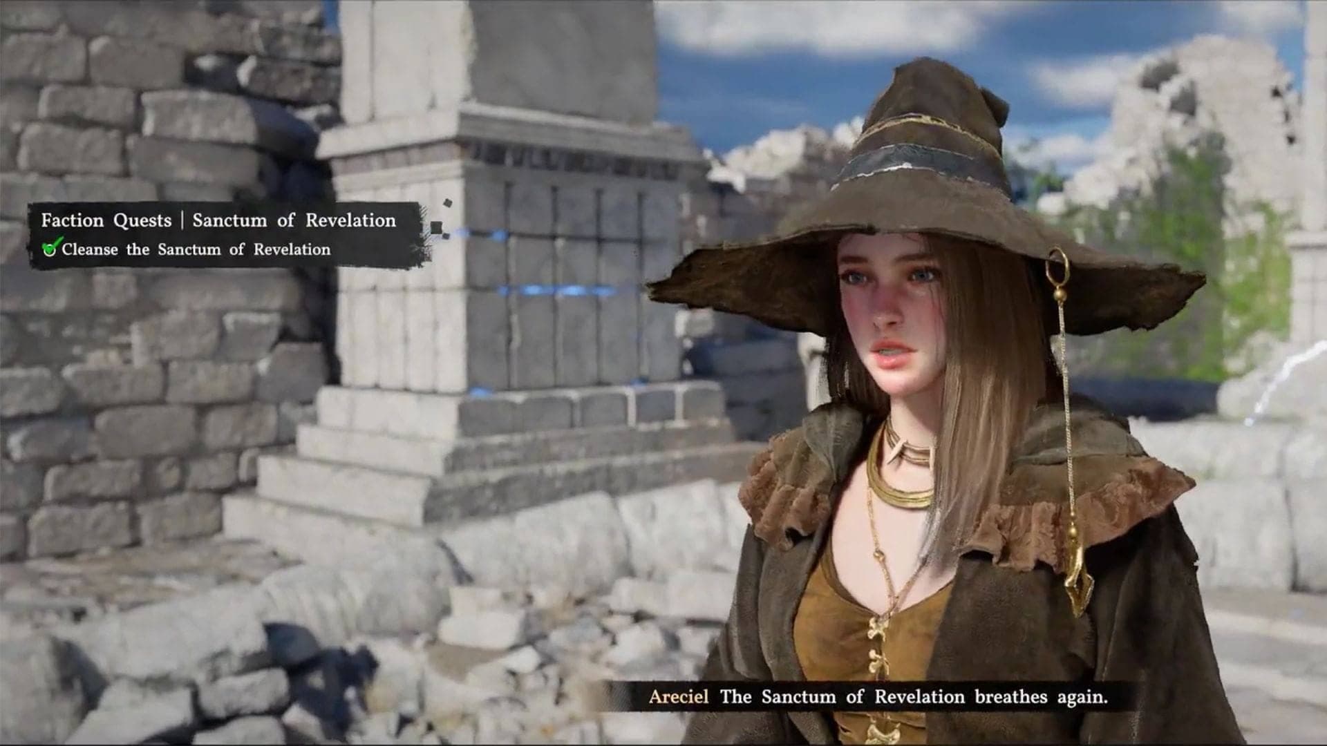 Crimson Desert Sanctum Guide With Rock Style