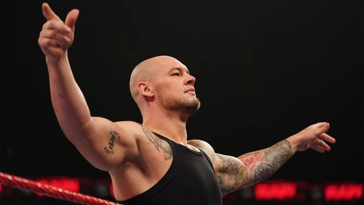 Baron Corbin fires up over Harland clip and title twist