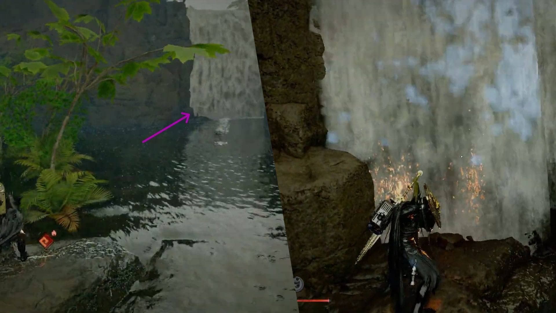 Unleash the Power: Hidden Waterfall Caves in Crimson Desert