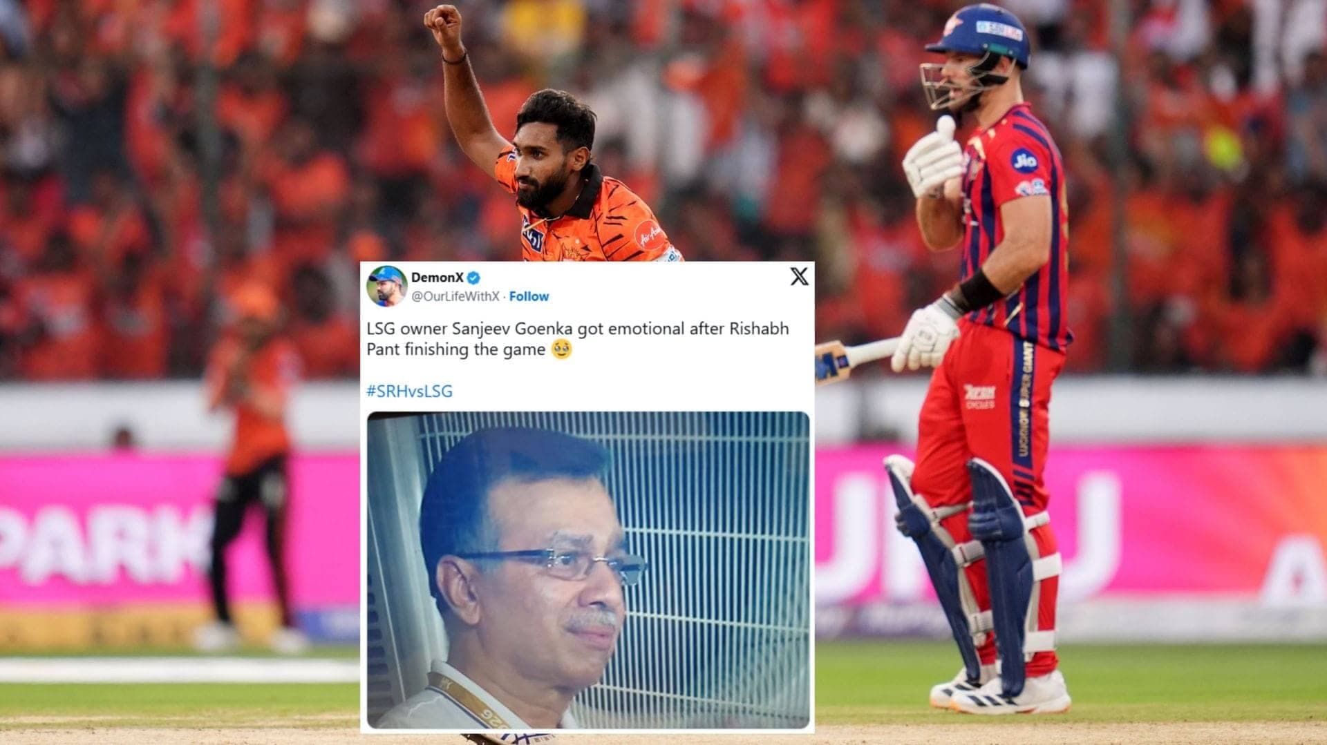 Sanjeev Goenka's Emotional Rollercoaster After LSG's Epic Win