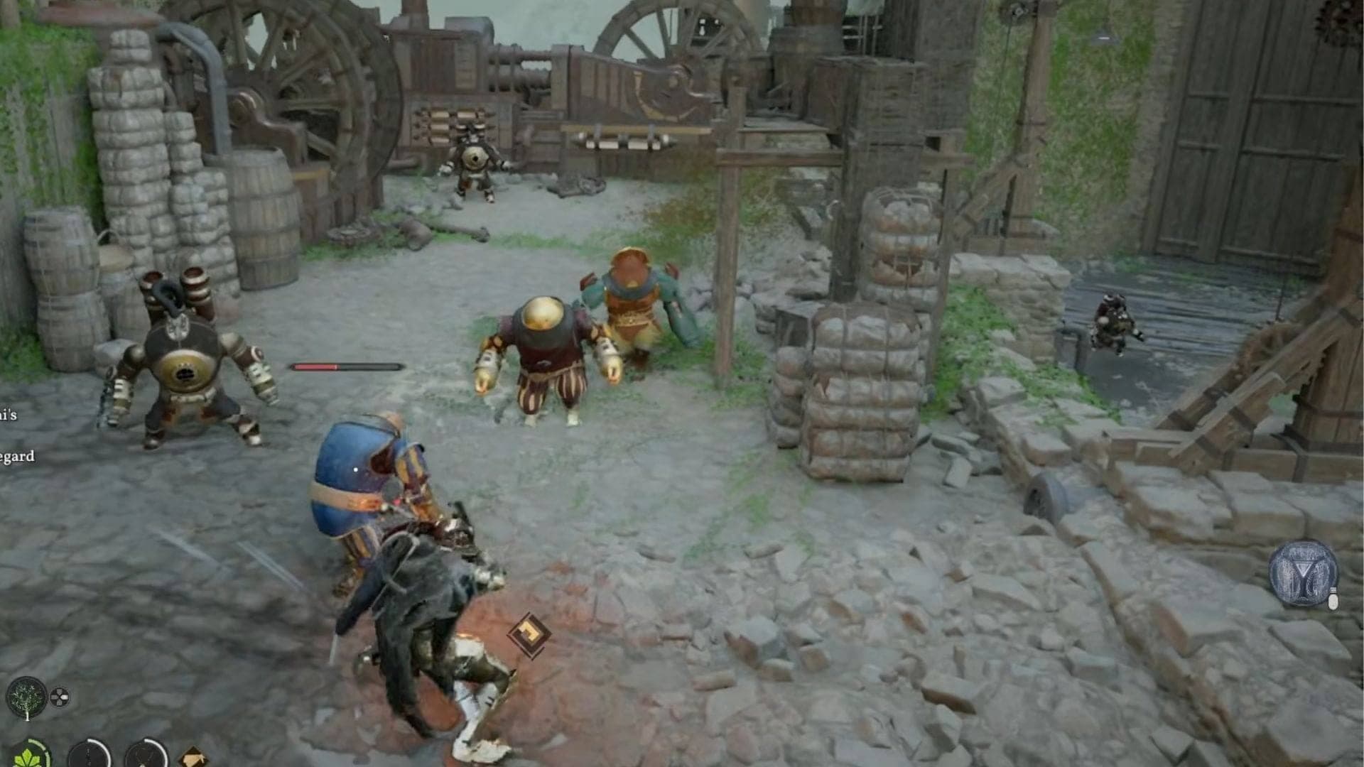 How to see enemy health bars in Crimson Desert