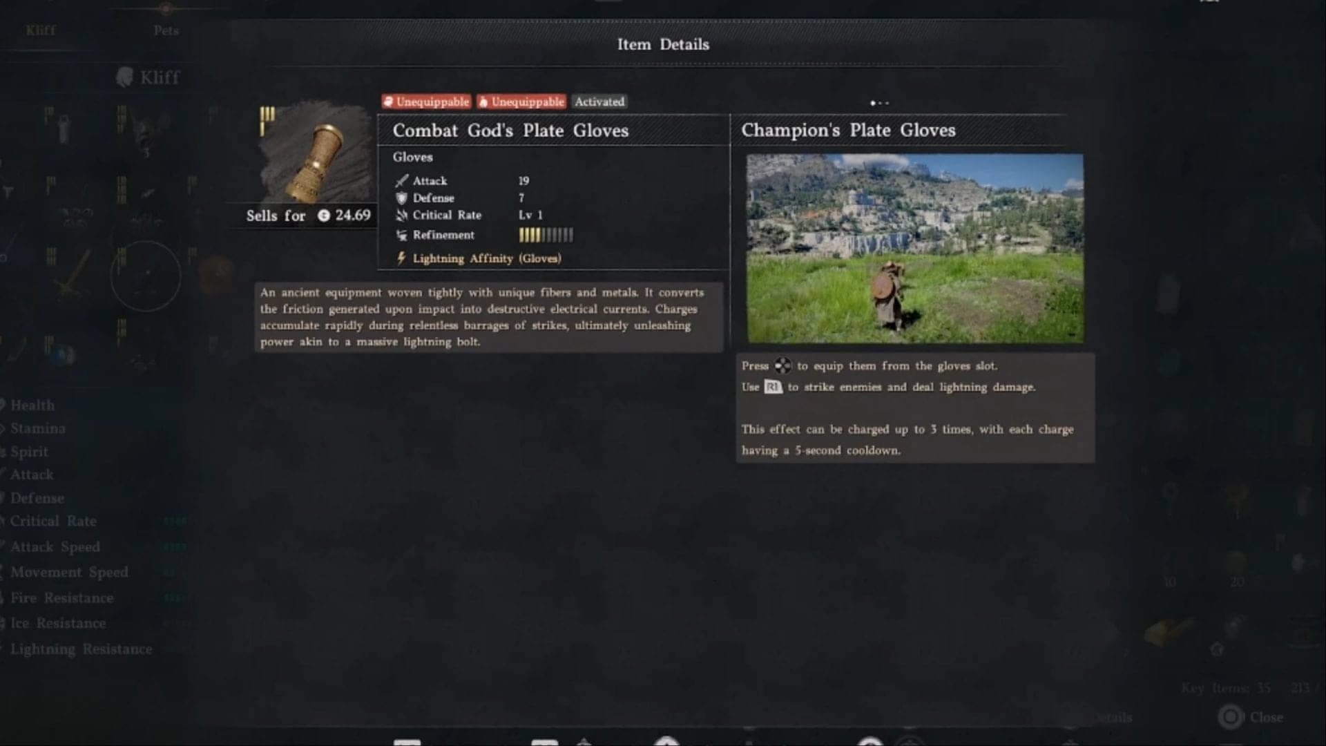 How to get Combat God's Plate Gloves in Crimson Desert