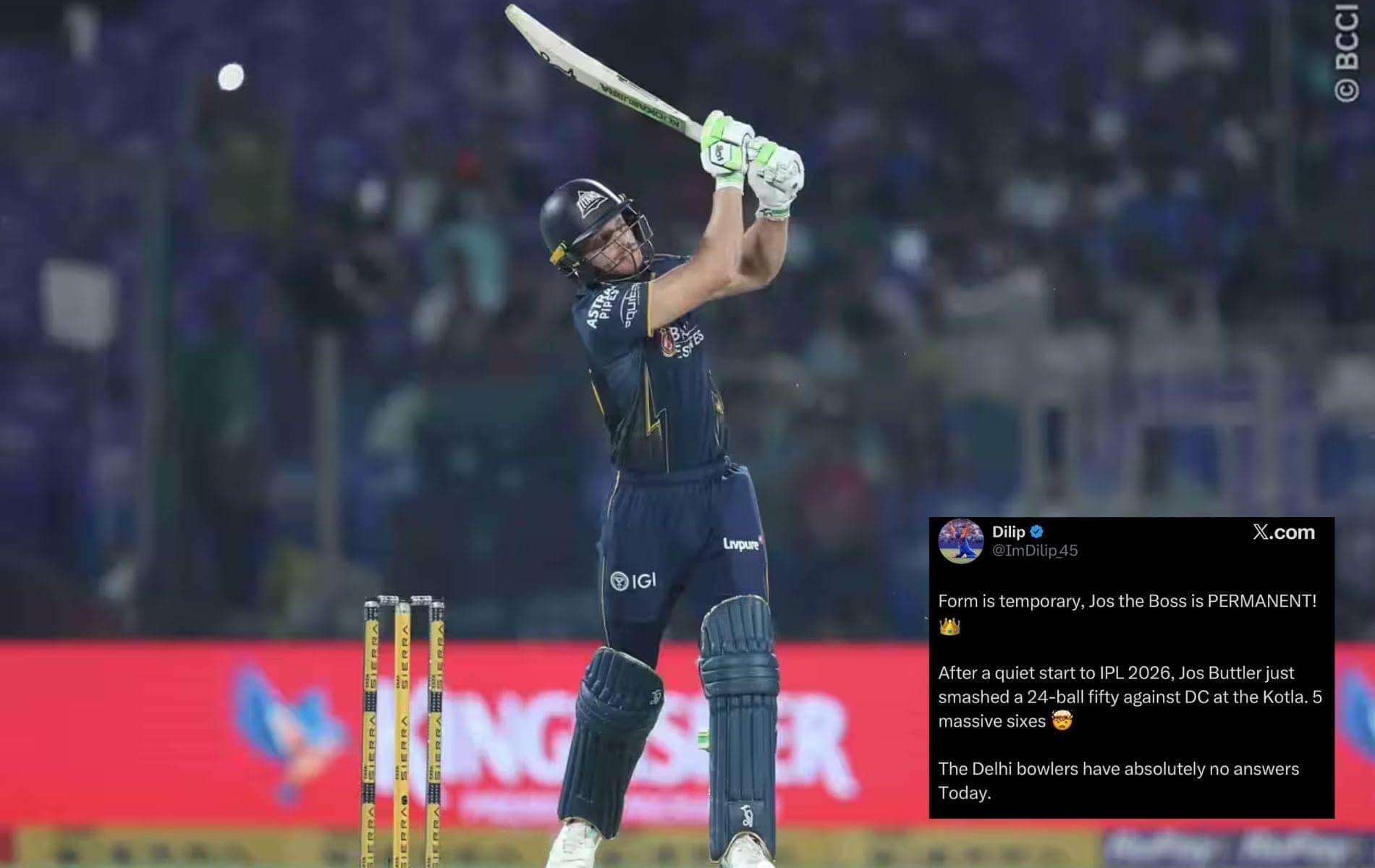 Jos Buttler's 52: A Spectacle of Pure Brilliance!