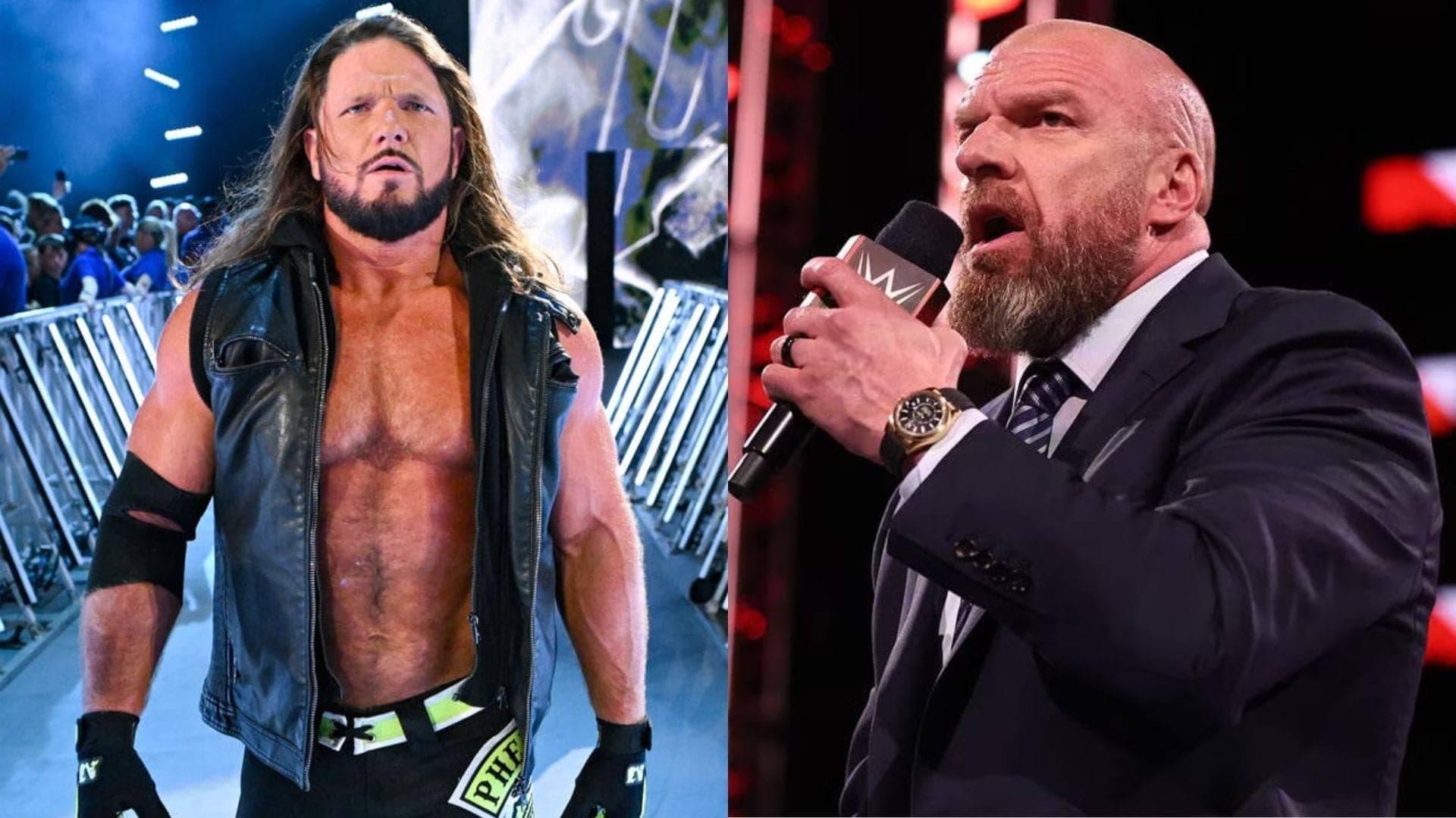 Triple H reveals AJ Styles' NXT wisdom—absolutely fantastic!