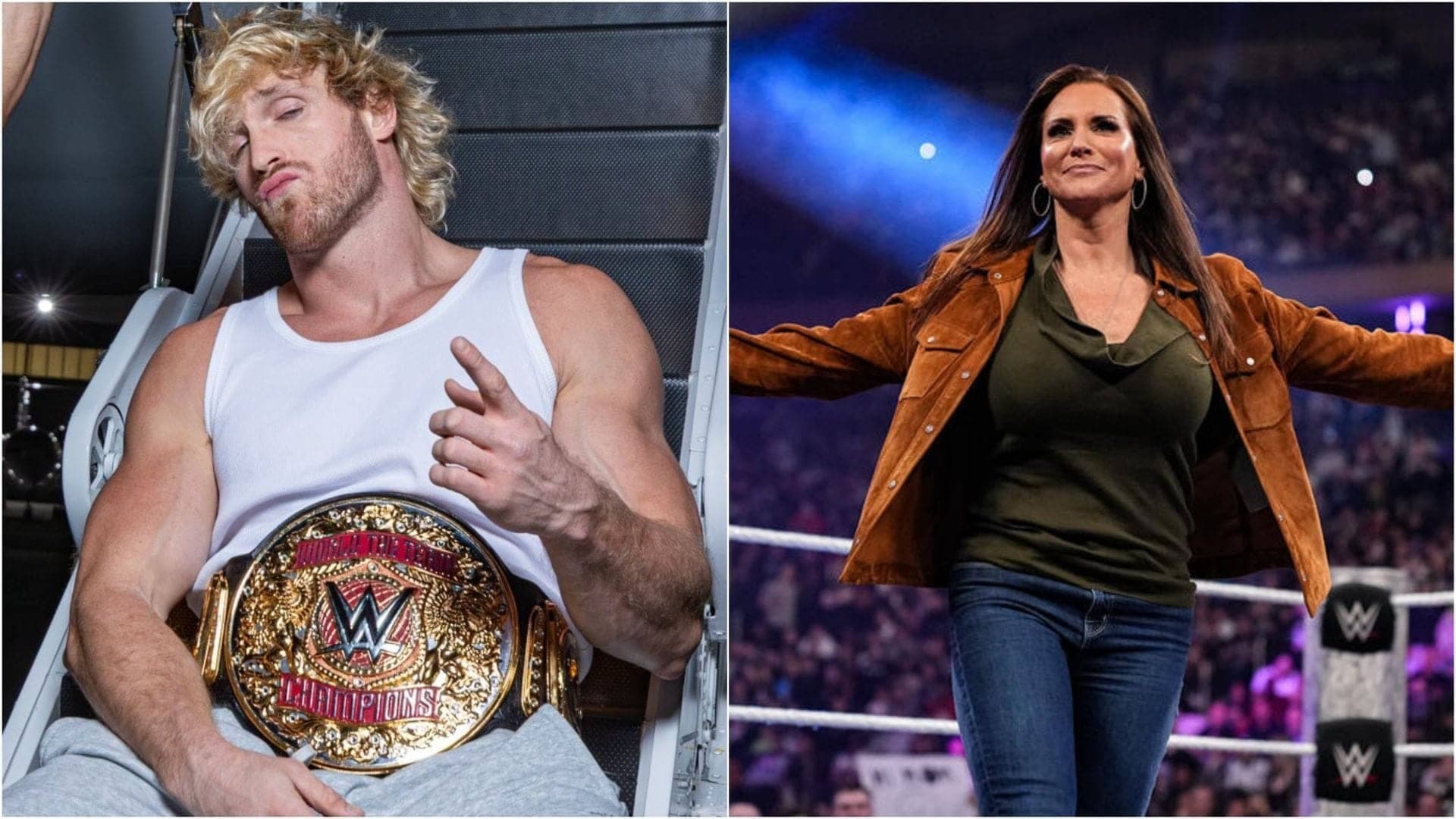Logan Paul and Stephanie McMahon: Podcast Chill Vibes Ahead