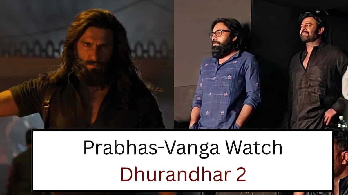 Prabhas And Sandeep Reddy Vanga Electrify Hyderabad With Dhurandhar 2