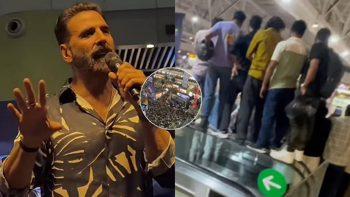 Akshay Kumar Ka Noida Mall Mein Dhamaka, Fans Ne Kiya Hungama