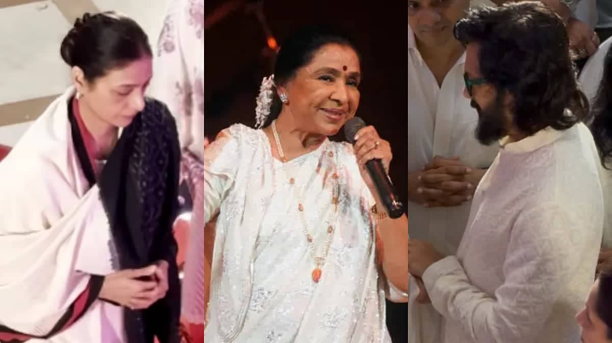 Asha Bhosle's Final Send-Off: Bollywood Stars Unite in Mumbai