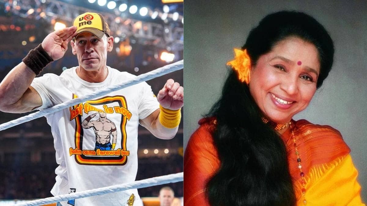 John Cena's Epic Tribute to Asha Bhosle Unleashed!