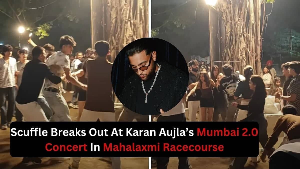 Karan Aujla’s Concert: Punches Fly, But Music Reigns Supreme!