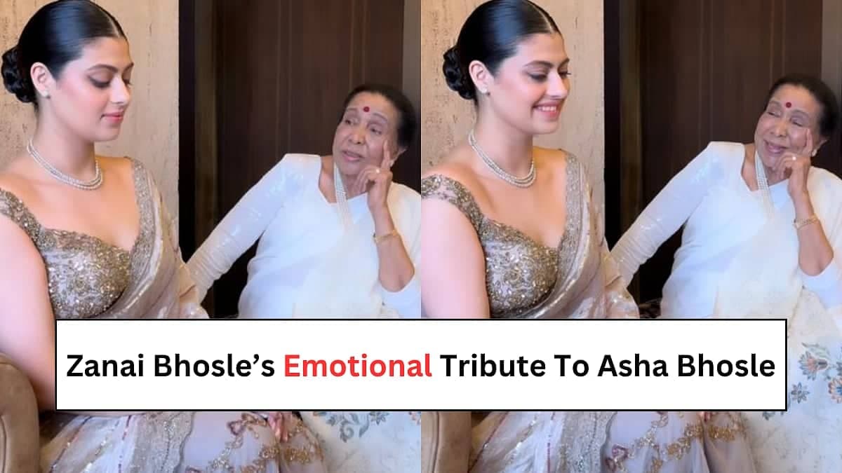 Zanai Bhosle Celebrates Asha Bhosle’s Legendary Life, Believe It!