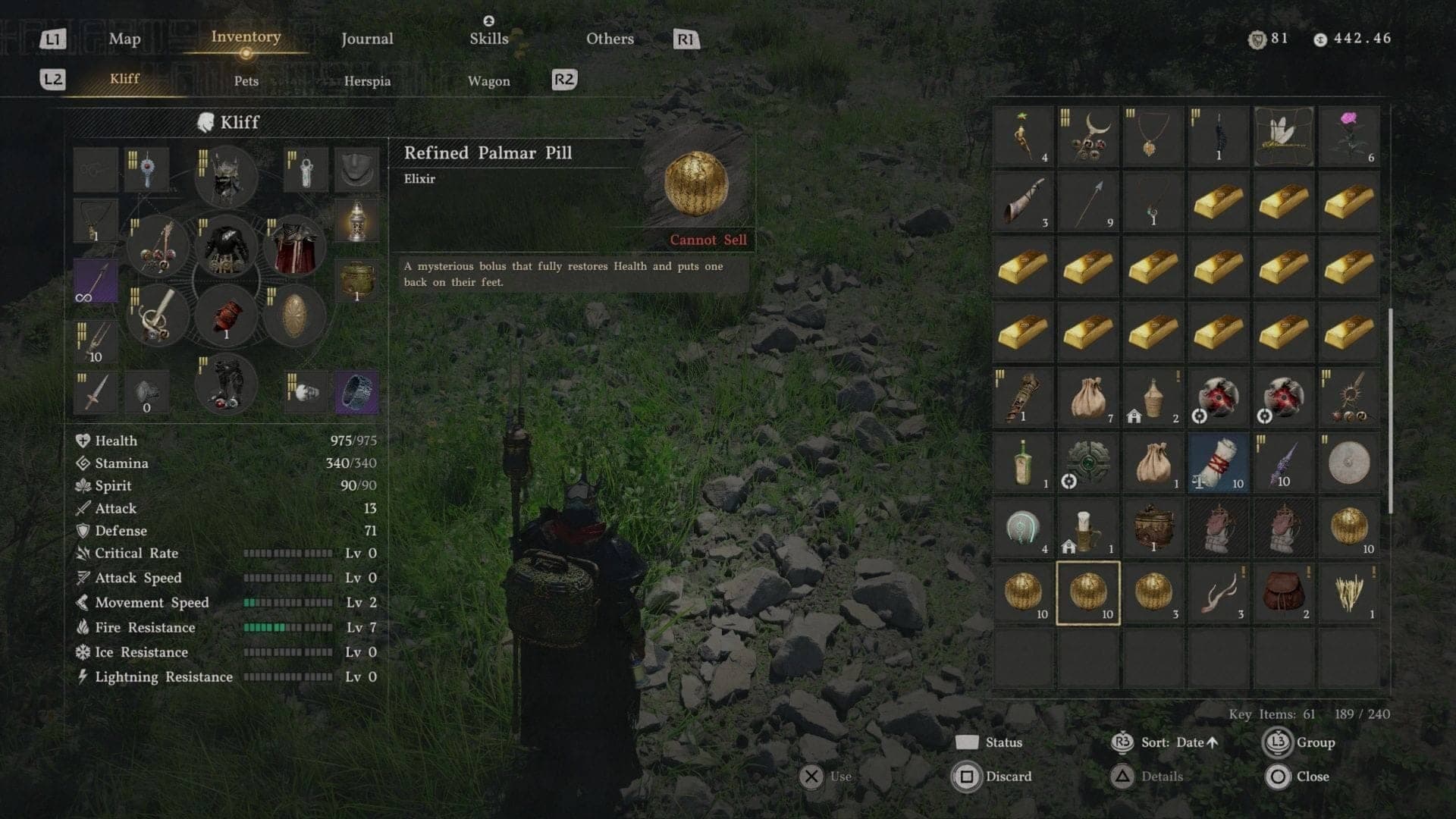 How to craft Refined Palmar Pills in Crimson Desert (and farm all its materials)