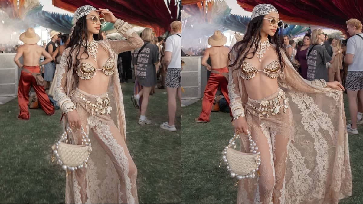 Alanna Panday Ka Coachella Fashion: Pants Aur Bralette Ki Jugalbandi