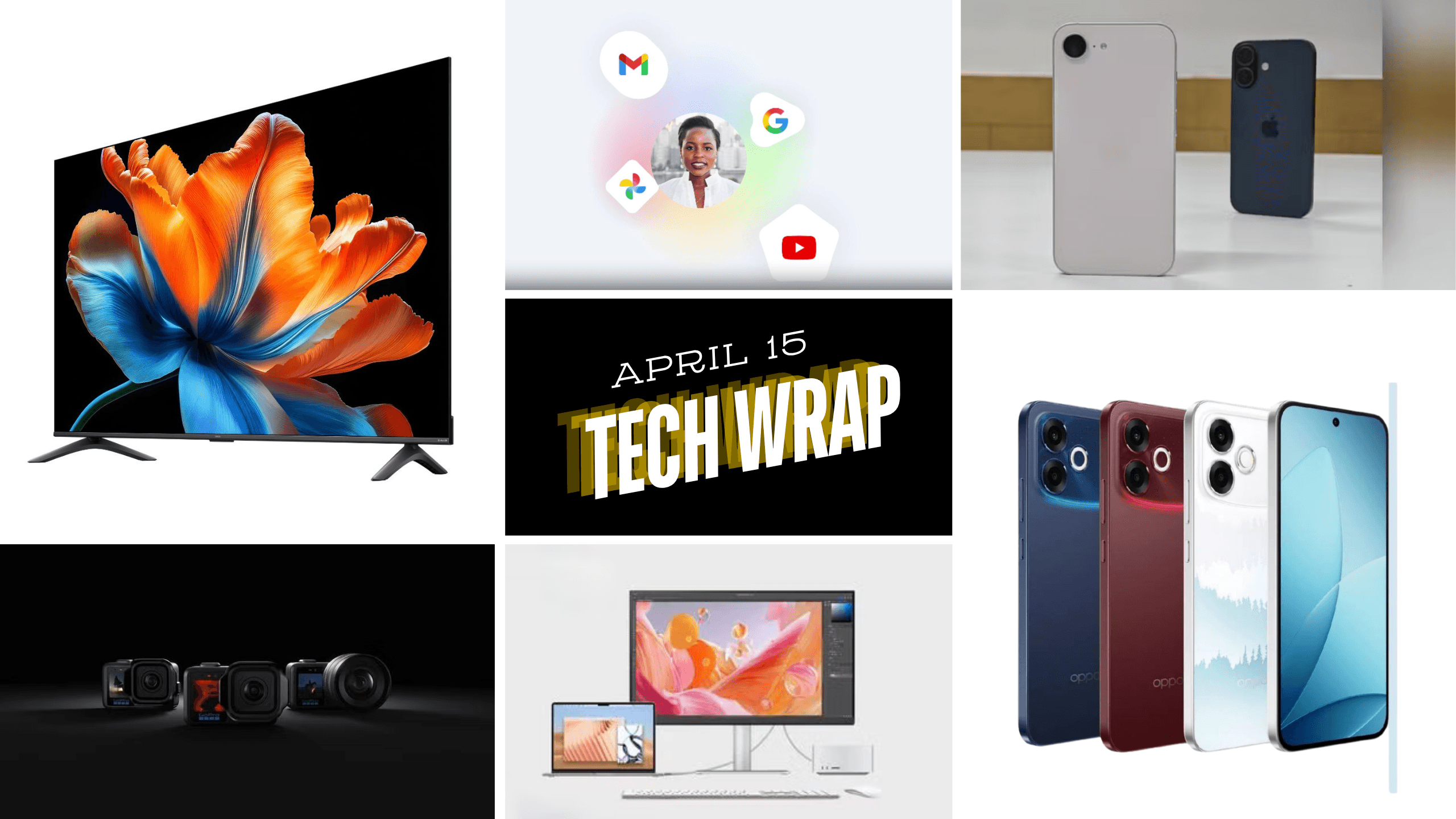 Tech Wrap April 15: OPPO F33, Xiaomi TV, BenQ 5K Monitor Drop