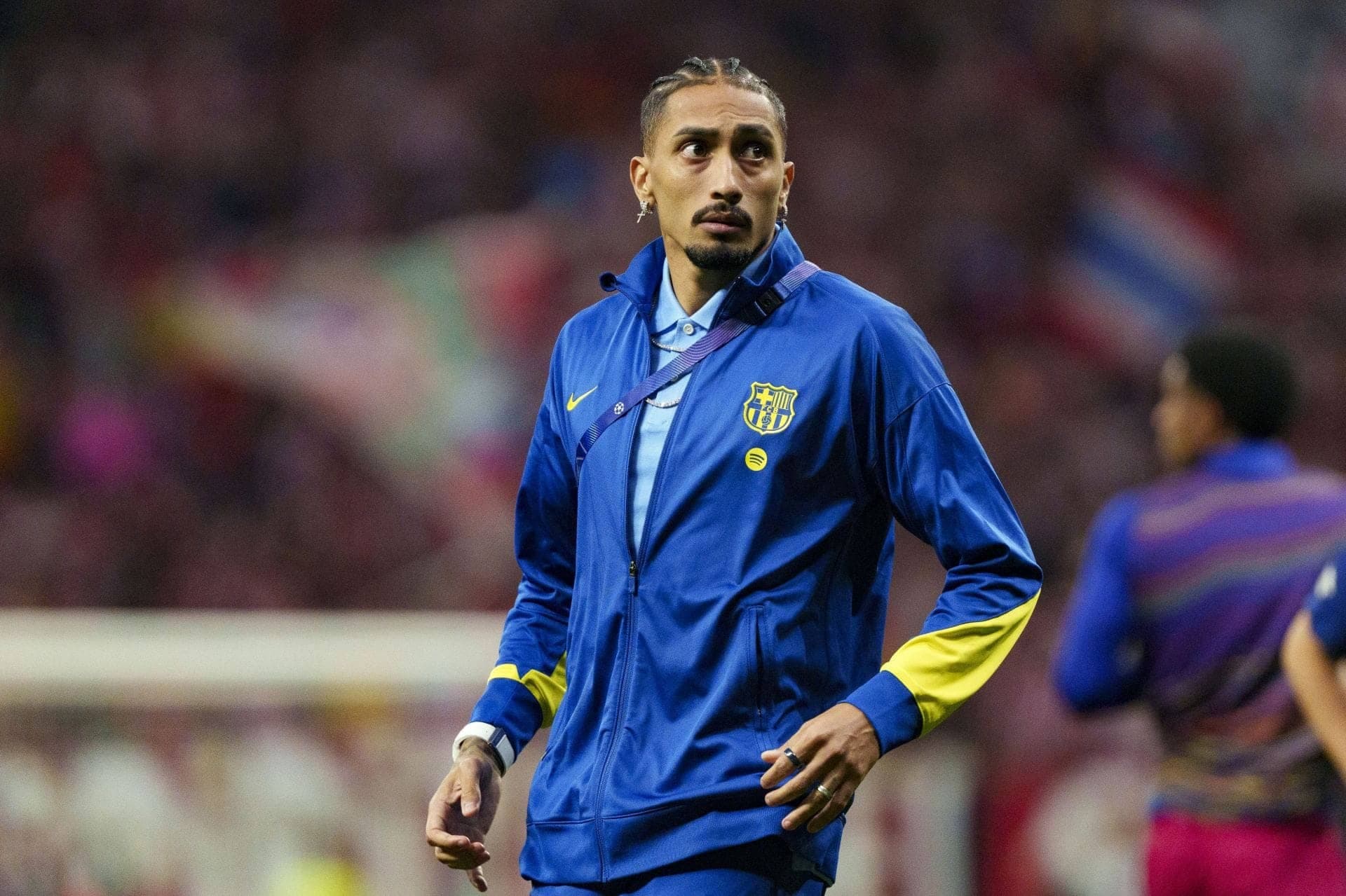 Raphinha Faces 3-Match Ban for Ref Rant After Atletico Loss