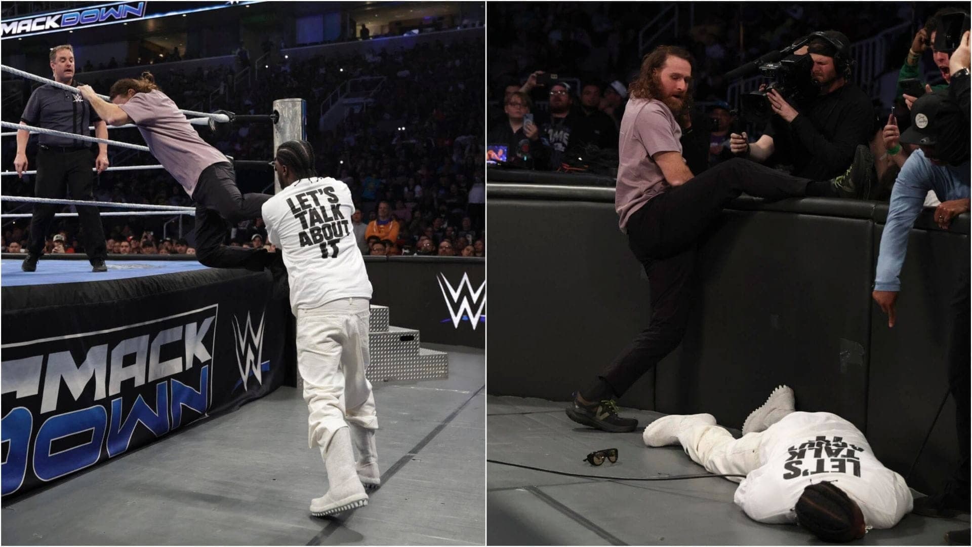 Sami Zayn ki Helluva kick se Yachty ka haal kharab!