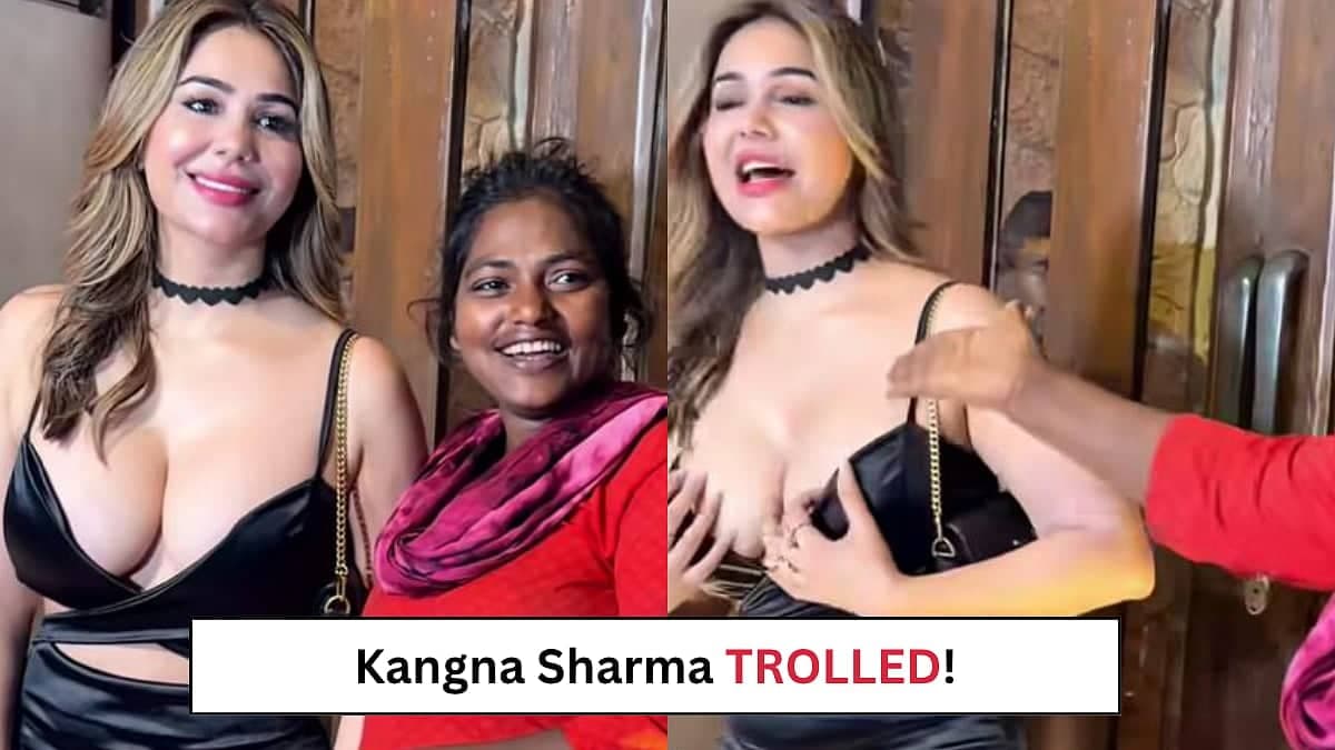 Kangana Sharma Rocks Mumbai, Fan Calls Her 'Nangi' and She Shines