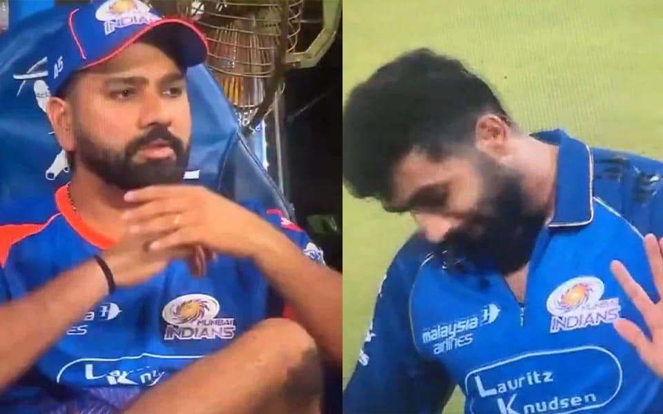 Rohit Sharma's Frustration as MI Stumbles Against PBKS