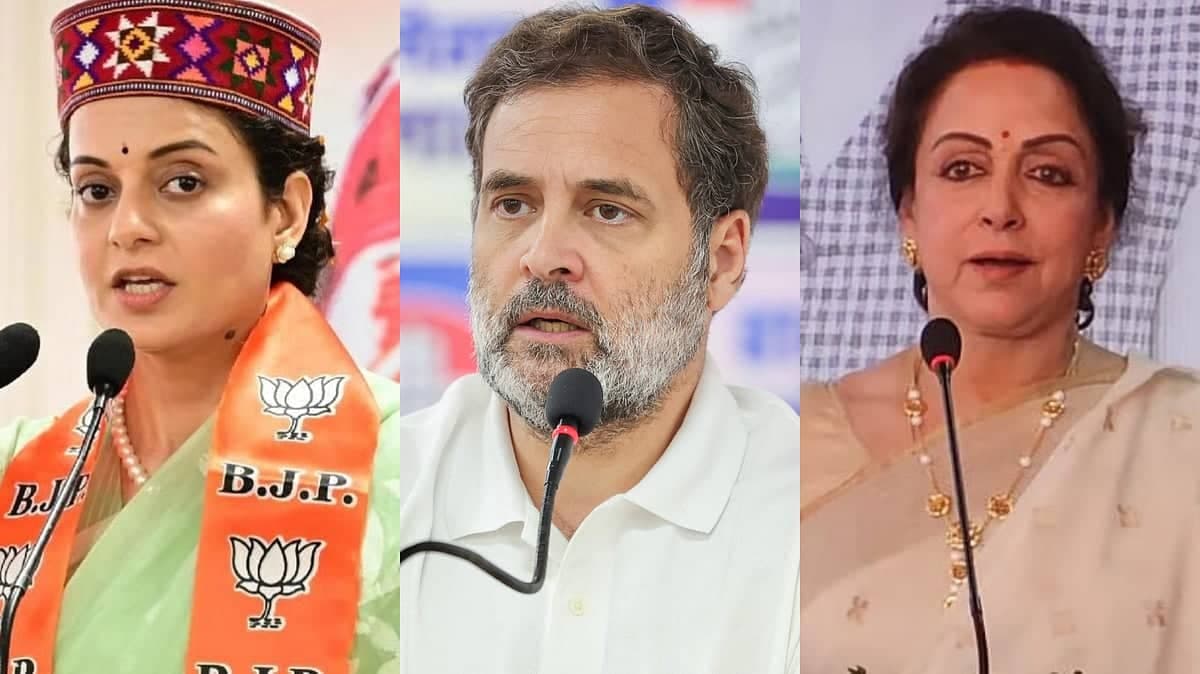 Hema Malini Aur Kangana Ka Comedy Show: Rahul Ki Speech Pe Charcha