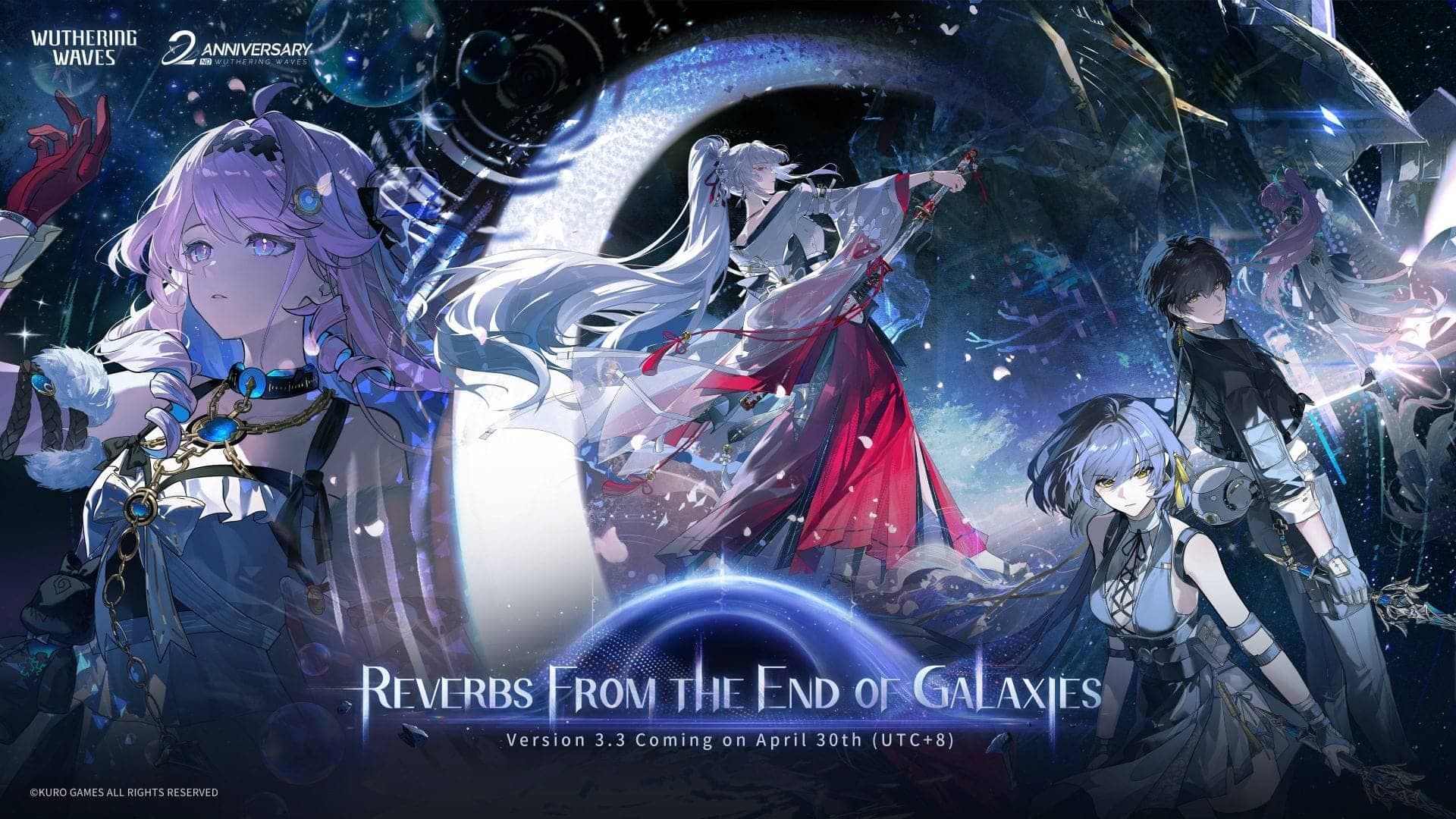 Wuthering Waves 3.3: New Characters and 2nd Anniversary Swag