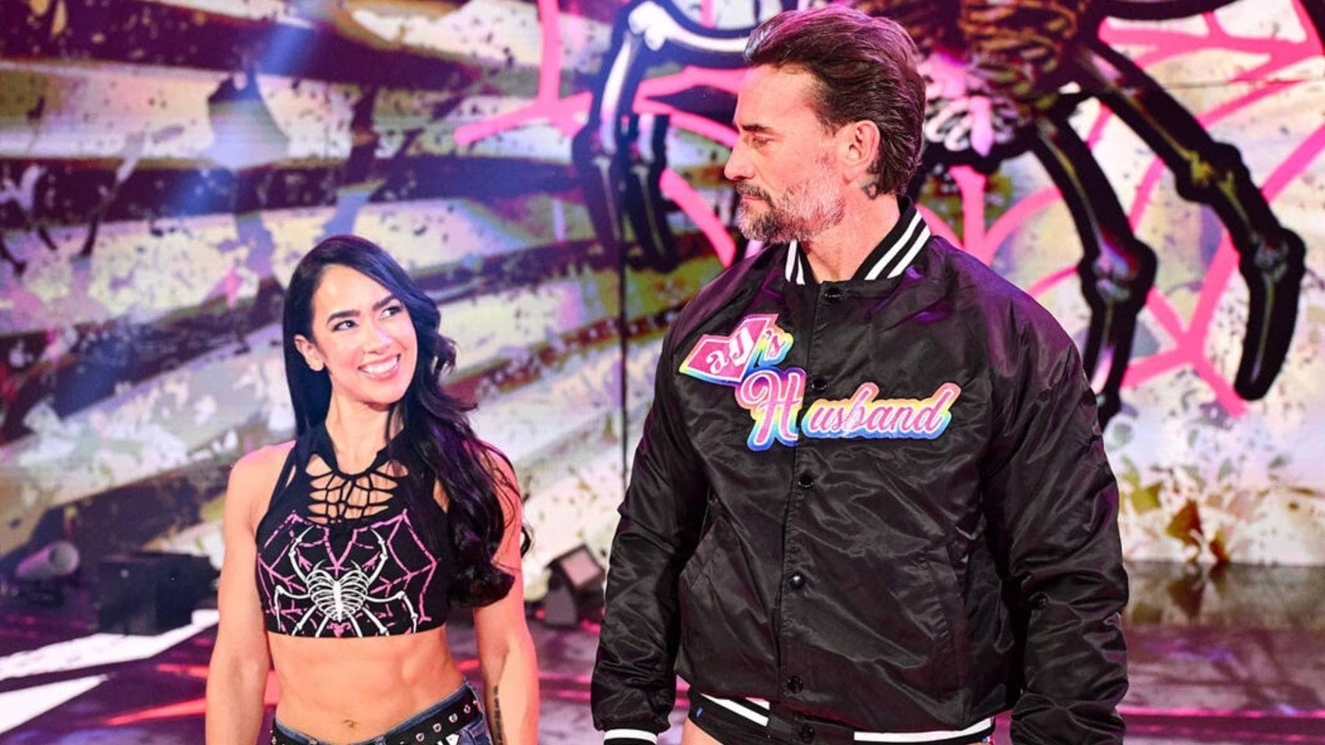 Danielle Fishel crashes CM Punk, AJ Lee's sweet moment hilariously