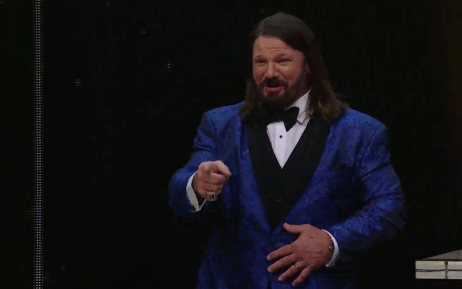 AJ Styles Drops One Word and Stuns WWE Hall of Fame Crowd