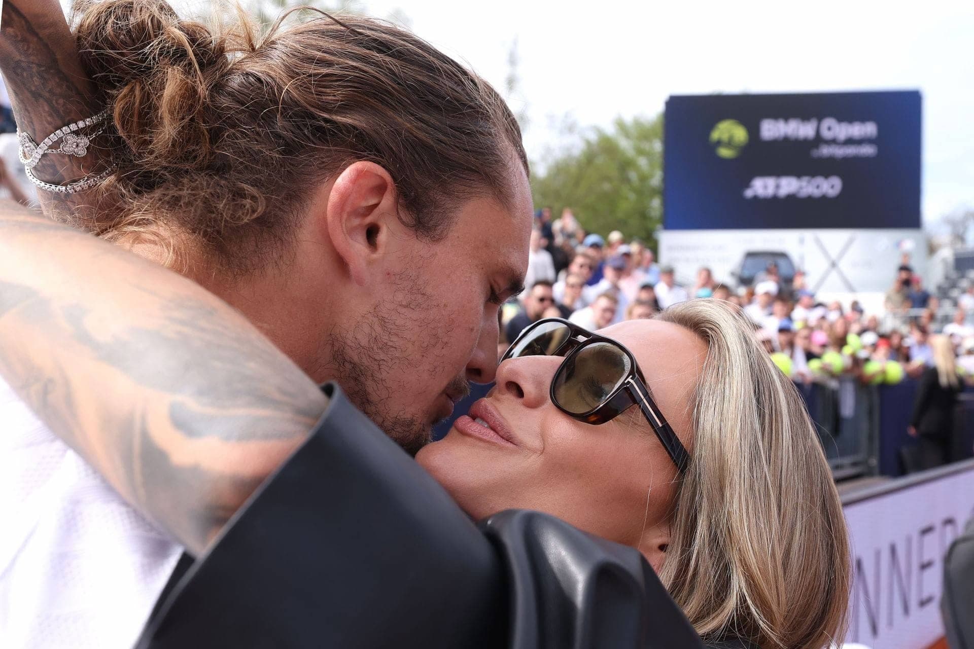 Sophia Thomalla's Bangs Are Zverev's Secret Weapon for Victory