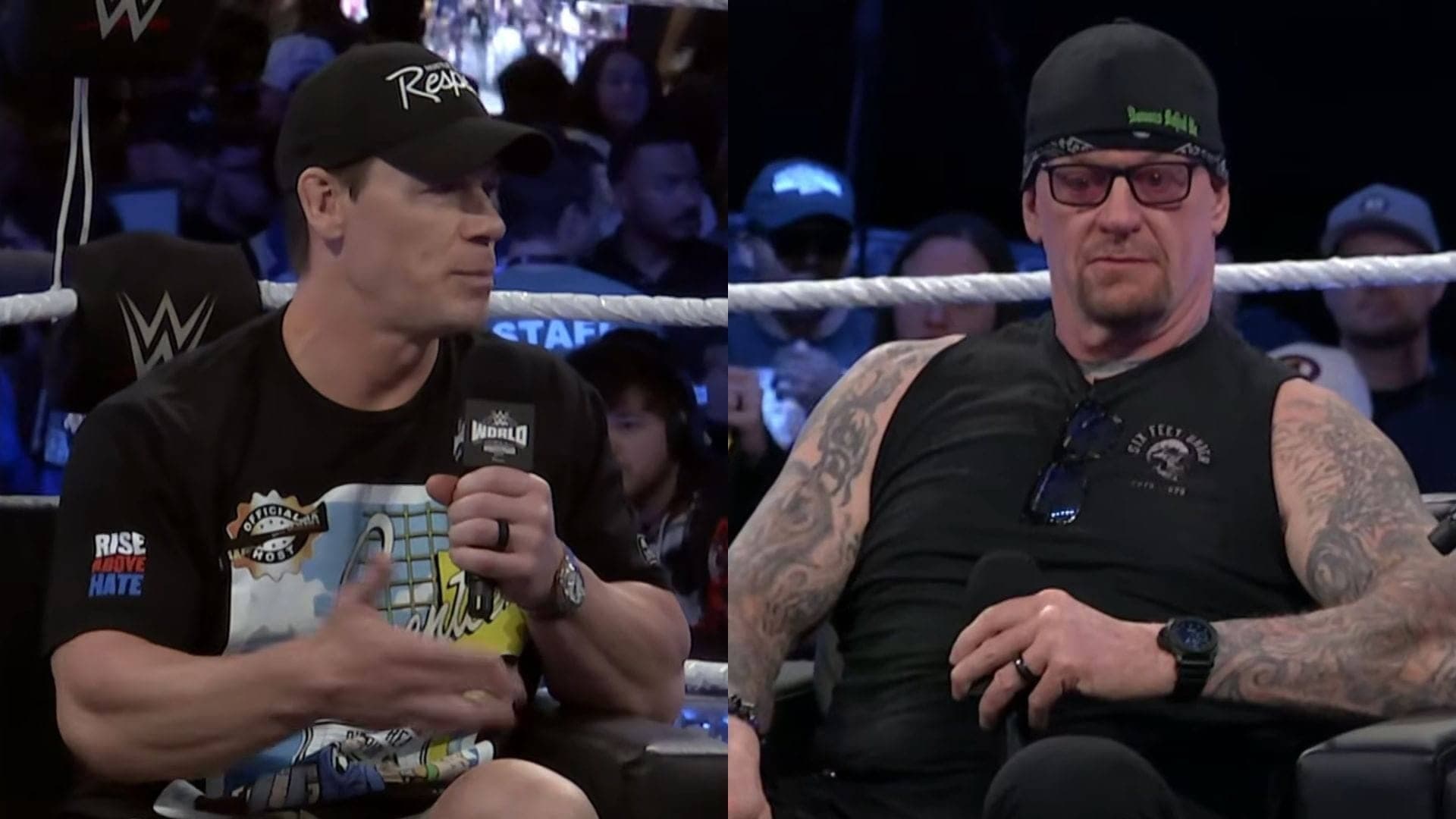 Cena and Taker Share Emotional Moment Ahead of Mania 42