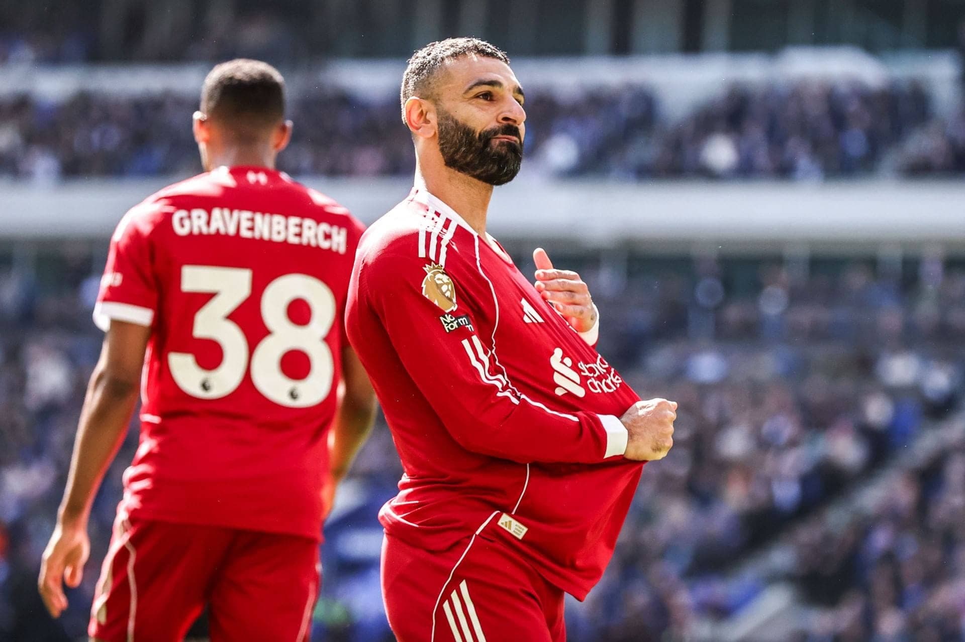 Van Dijk Goes Big for Salah After Liverpool Derby Win