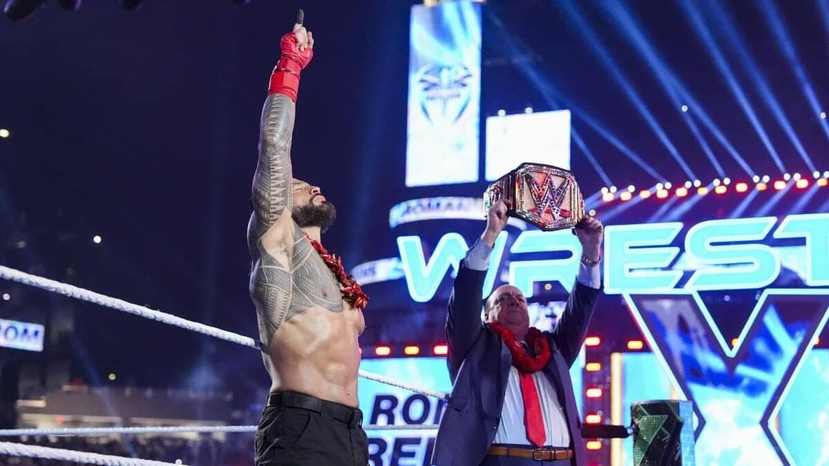 Roman Reigns and CM Punk Ready for WrestleMania Showdown