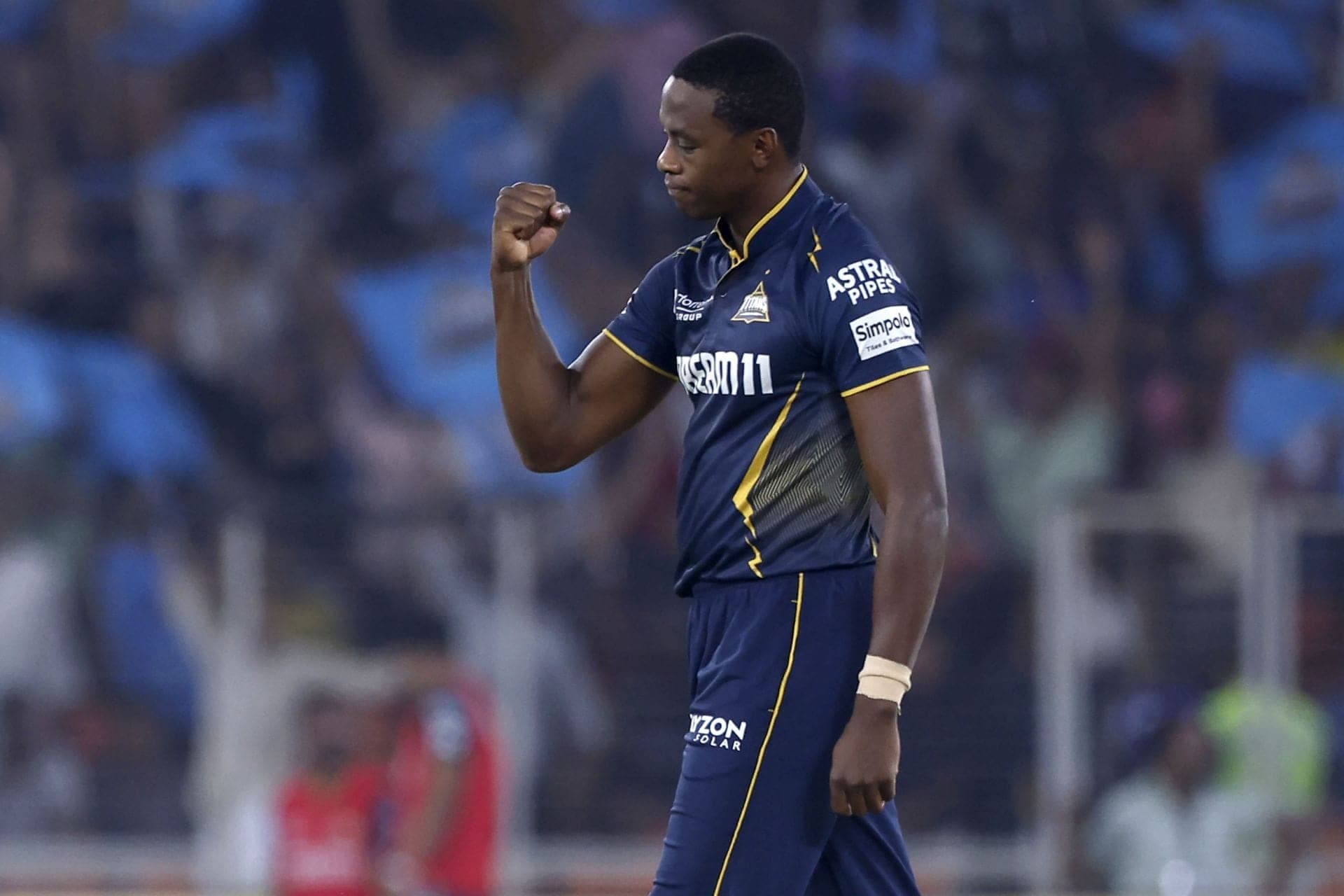 Rabada ne 150 kmph ki goli se Yadav ki stumps uda di
