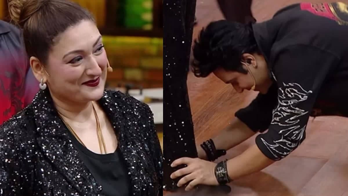 Krushna and Mami Sunita Reunite on Laughter Chefs 3 Set