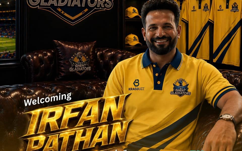 Irfan Pathan Turns Up the Heat as Ghent Gladiators Co-Owner