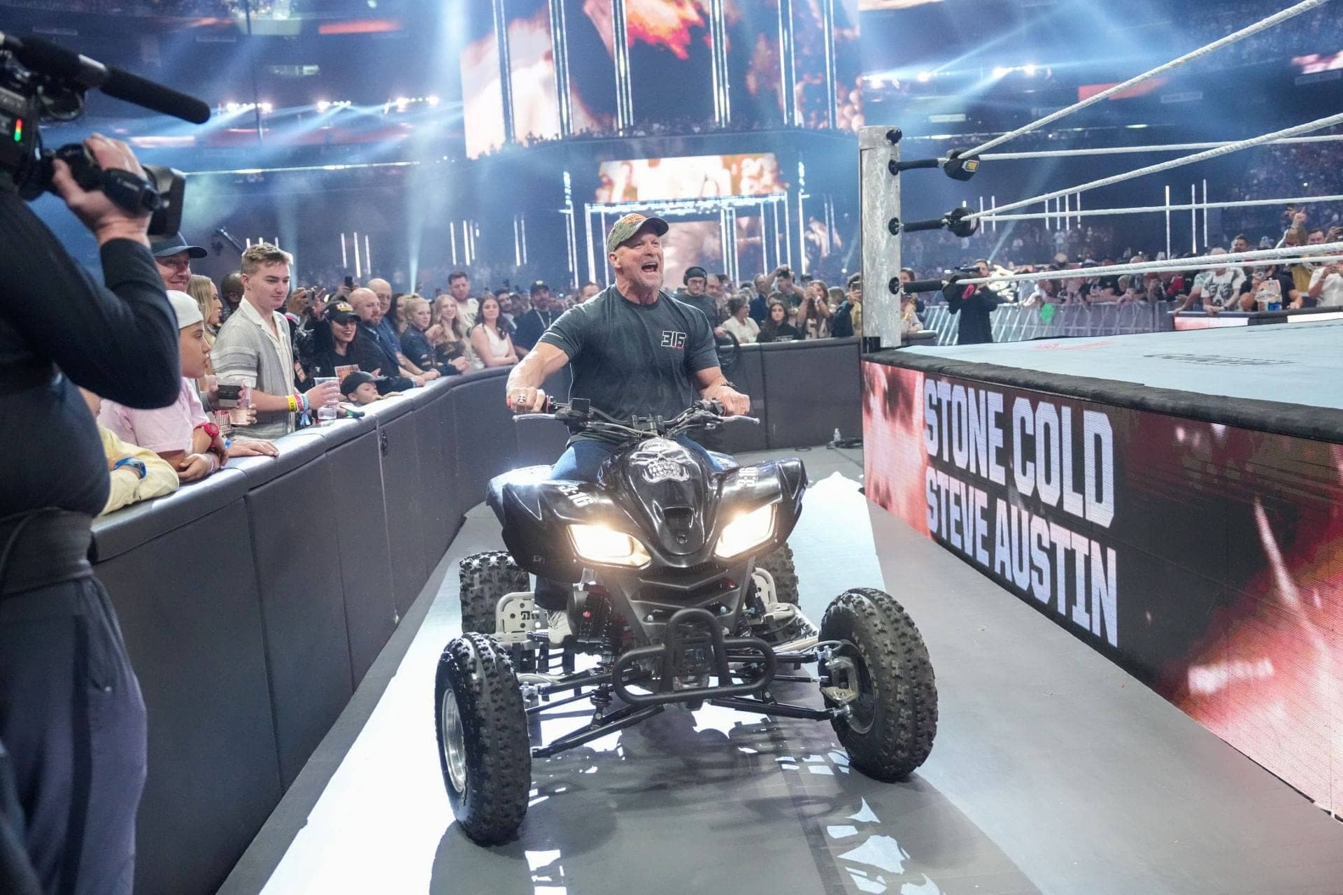 Stone Cold Steve Austin Spotted Backstage at WrestleMania 42!