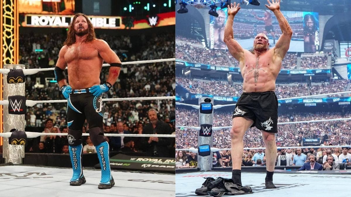 Brock Lesnar Bids Farewell After Oba Femi's Stunning Win