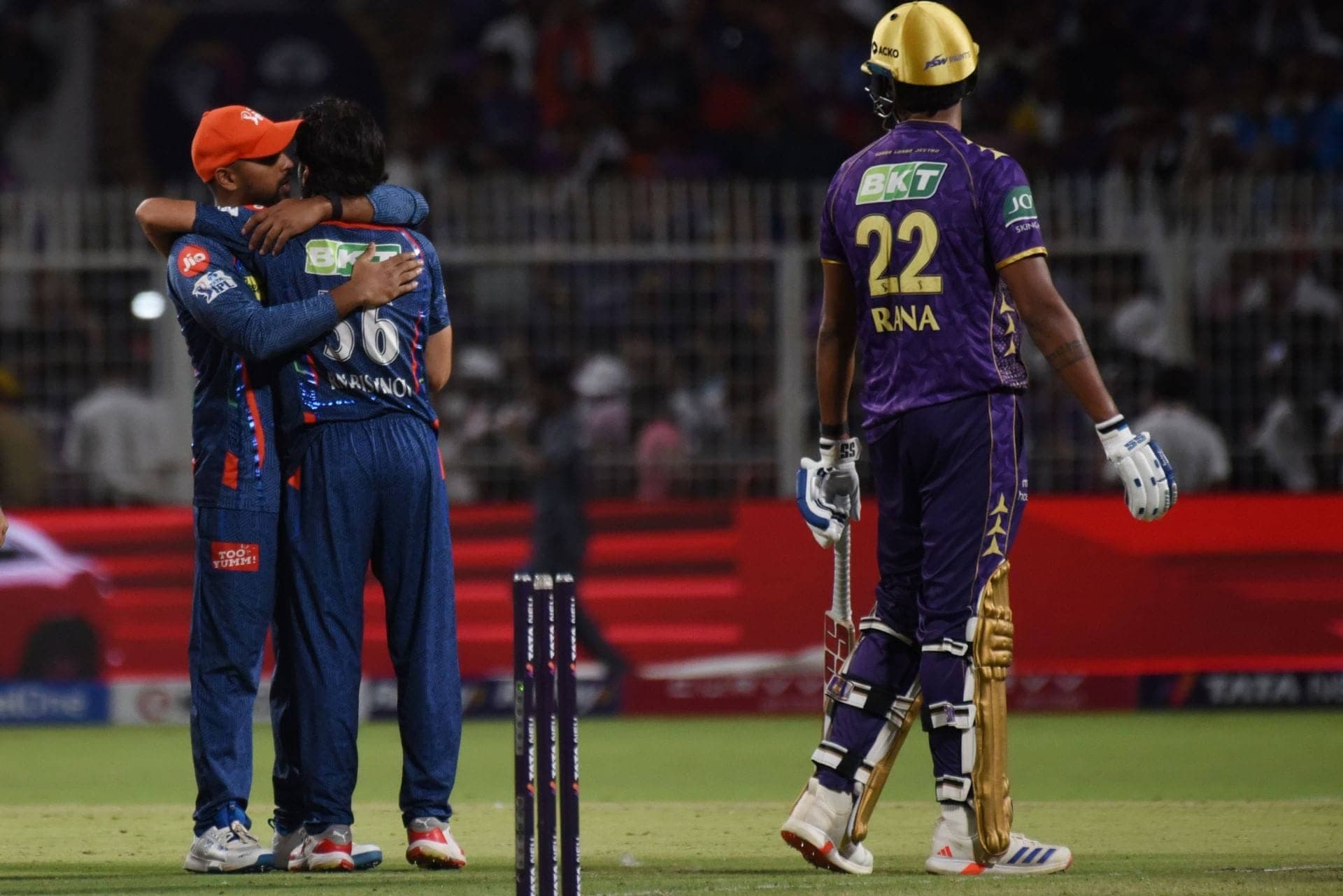 KKR's Raghuvanshi Gets Totally Out for Obstructing the Field