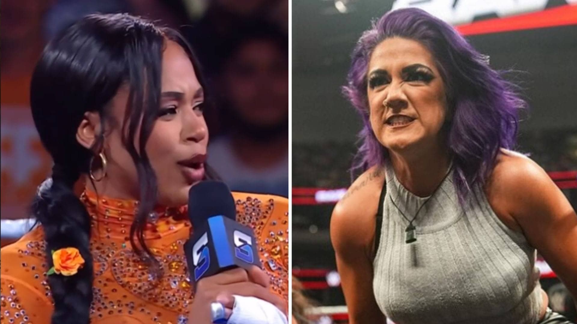 Bayley calls out Bianca for missing reunion clip drama