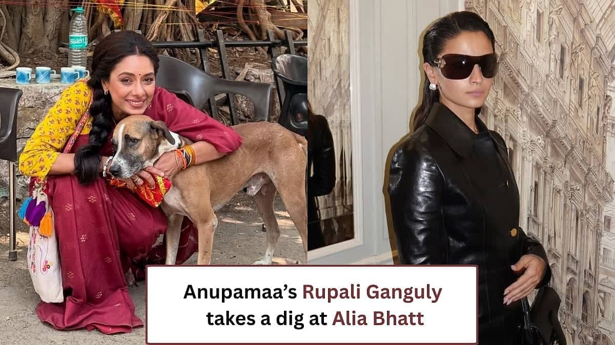 Rupali Ganguly Takes a Swing at Alia Bhatt's Fashion Choice