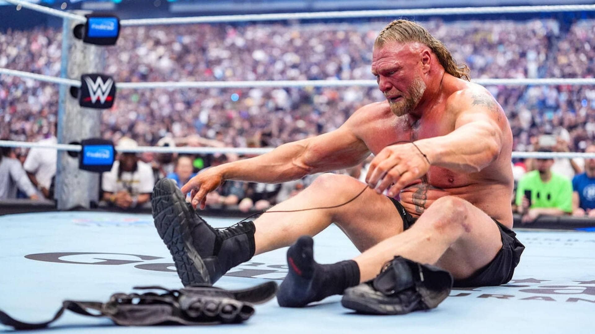 Brock Lesnar's Last Stand: The Beast's WrestleMania Exit