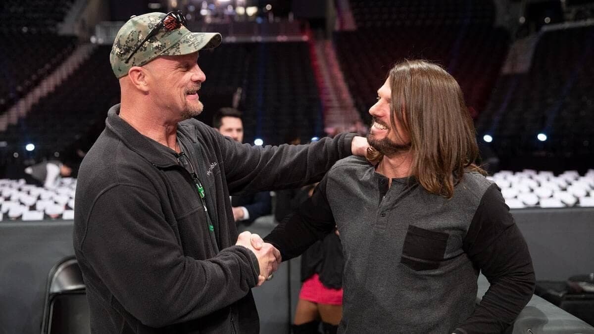 AJ Styles Coaches Lexis King Like a Pizza Pro!