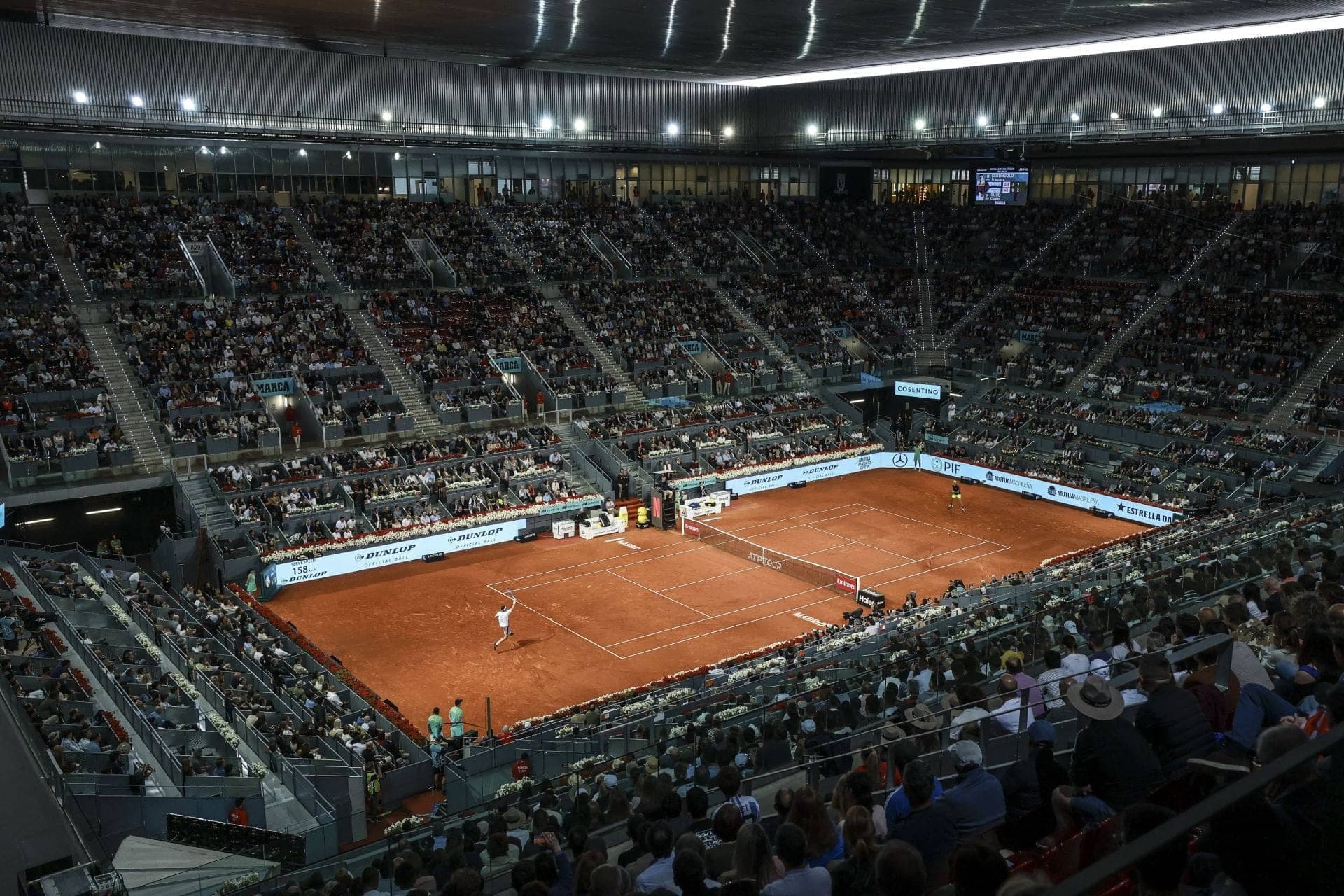Madrid Open: Tennis Ka Comedy Show with Cake and Models