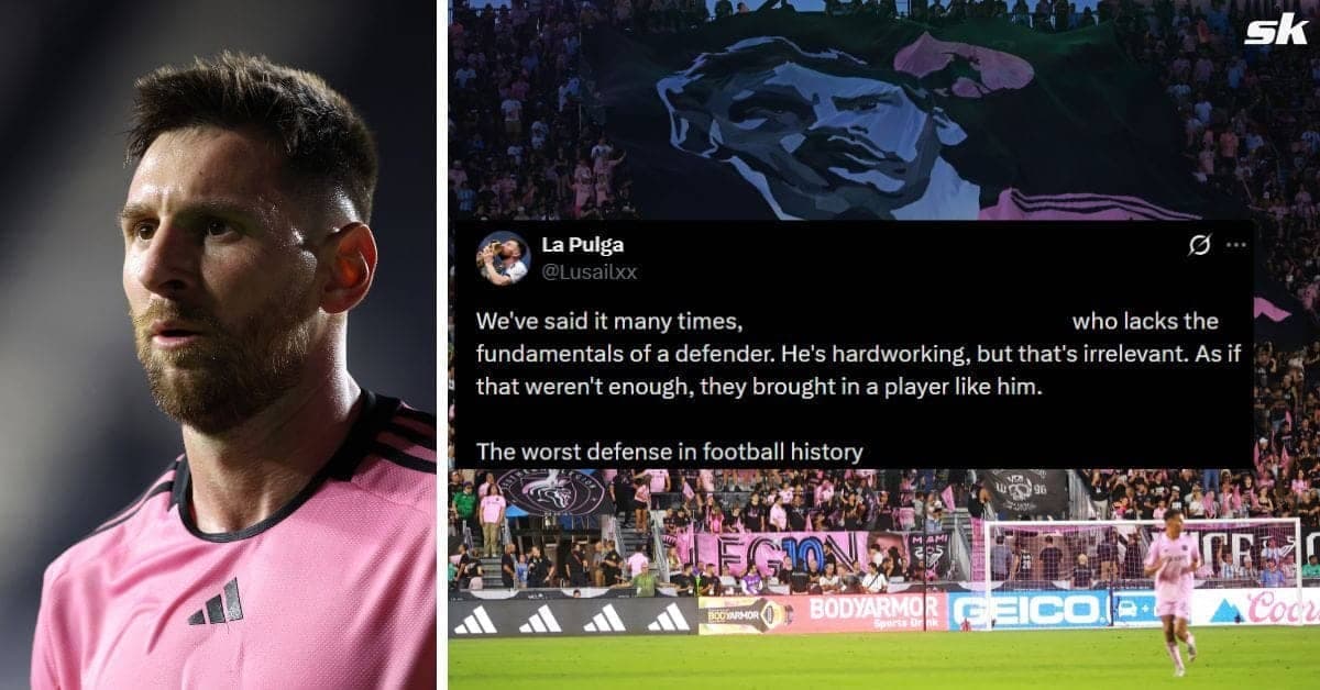 "Get rid of his buma**", "Can't stand him" - Fans call out Lionel Messi's Inter Miami teammate as they slump to 4-3 loss against Orlando