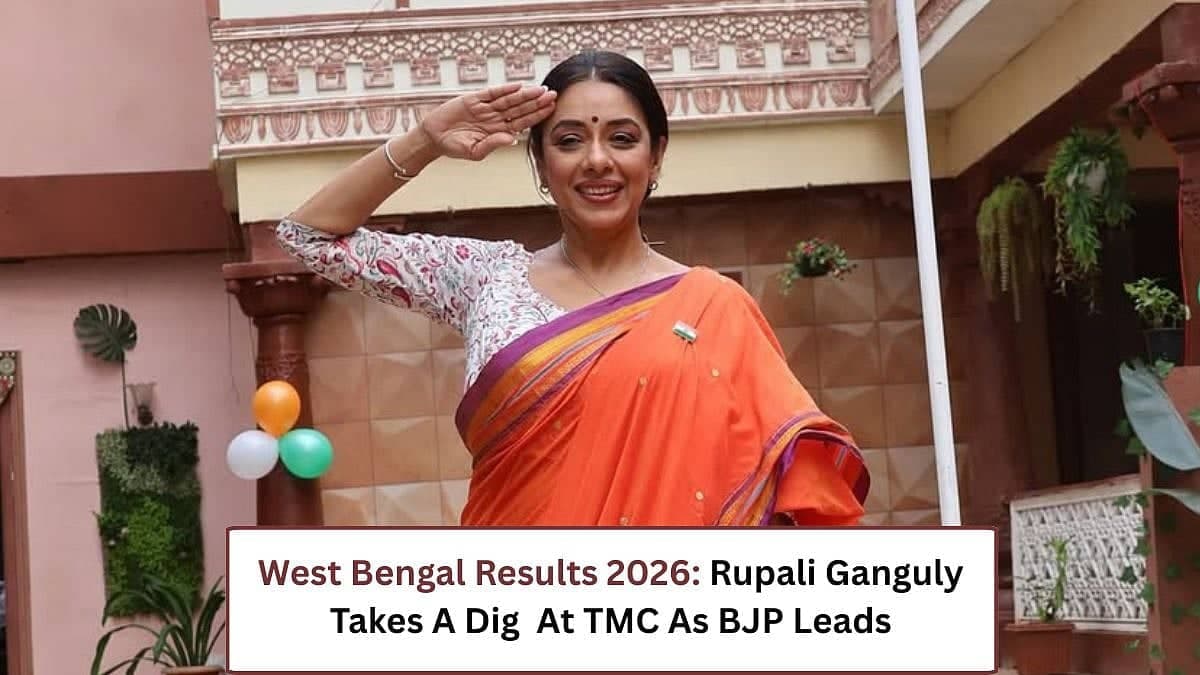 Rupali Ganguly Celebrates Democracy in West Bengal Elections