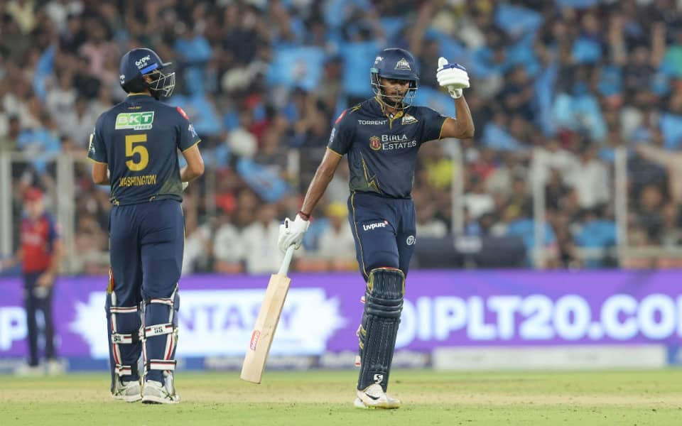 Sai Sudharsan's Magical Fifty Guides Titans to Triumph